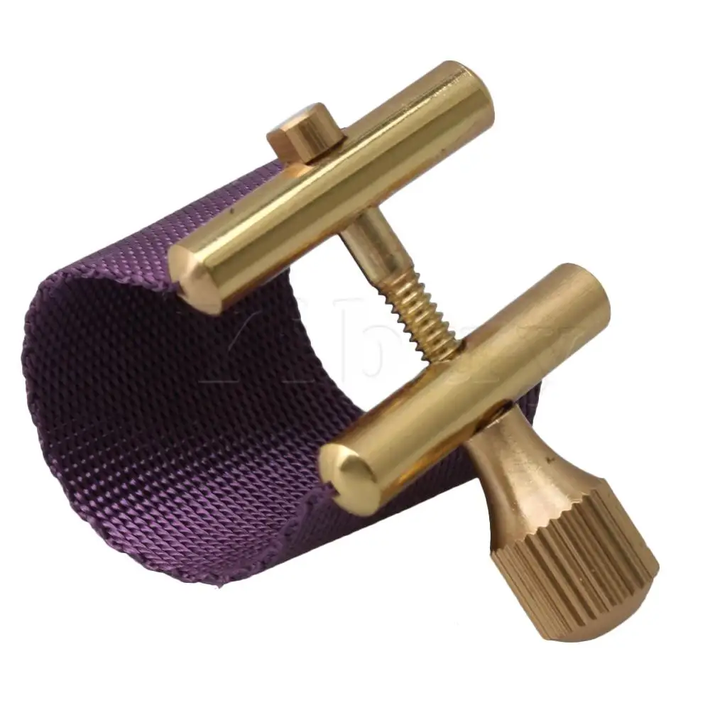 

Yibuy Metal Head Ligature Fastener for Clarinet Bakelite Mouthpiece