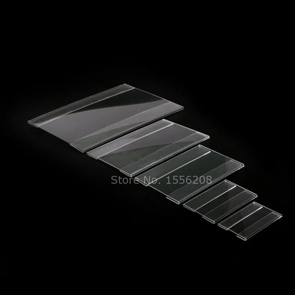 6pcs/lot Acrylic Picture Frame Holder Clear Wall Mount Display With