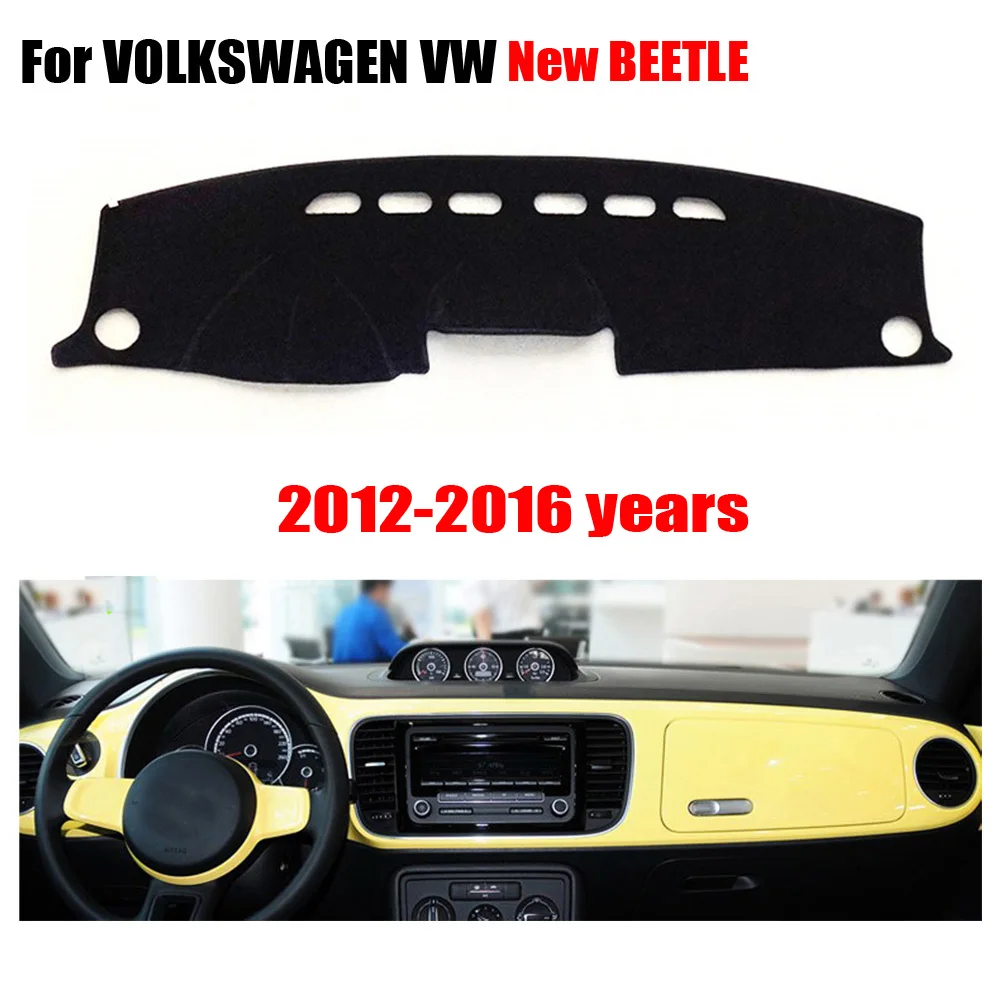 

Car dashboard covers for VOLKSWAGEN VW New Beetle 2012-2016 High configuration Left hand drive dashmat pad dash accessories