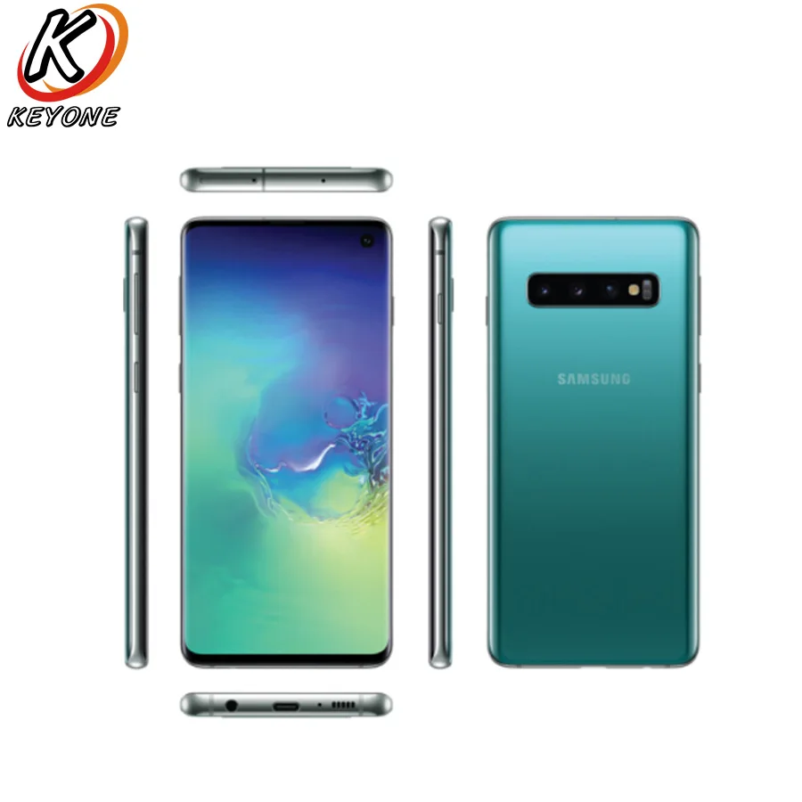 Телефон Samsung Galaxy S10 G9730 6 1 дюймовый экран 8 ГБ ОЗУ 128 ПЗУ Snapdragon 855 водо и пылезащита IP68