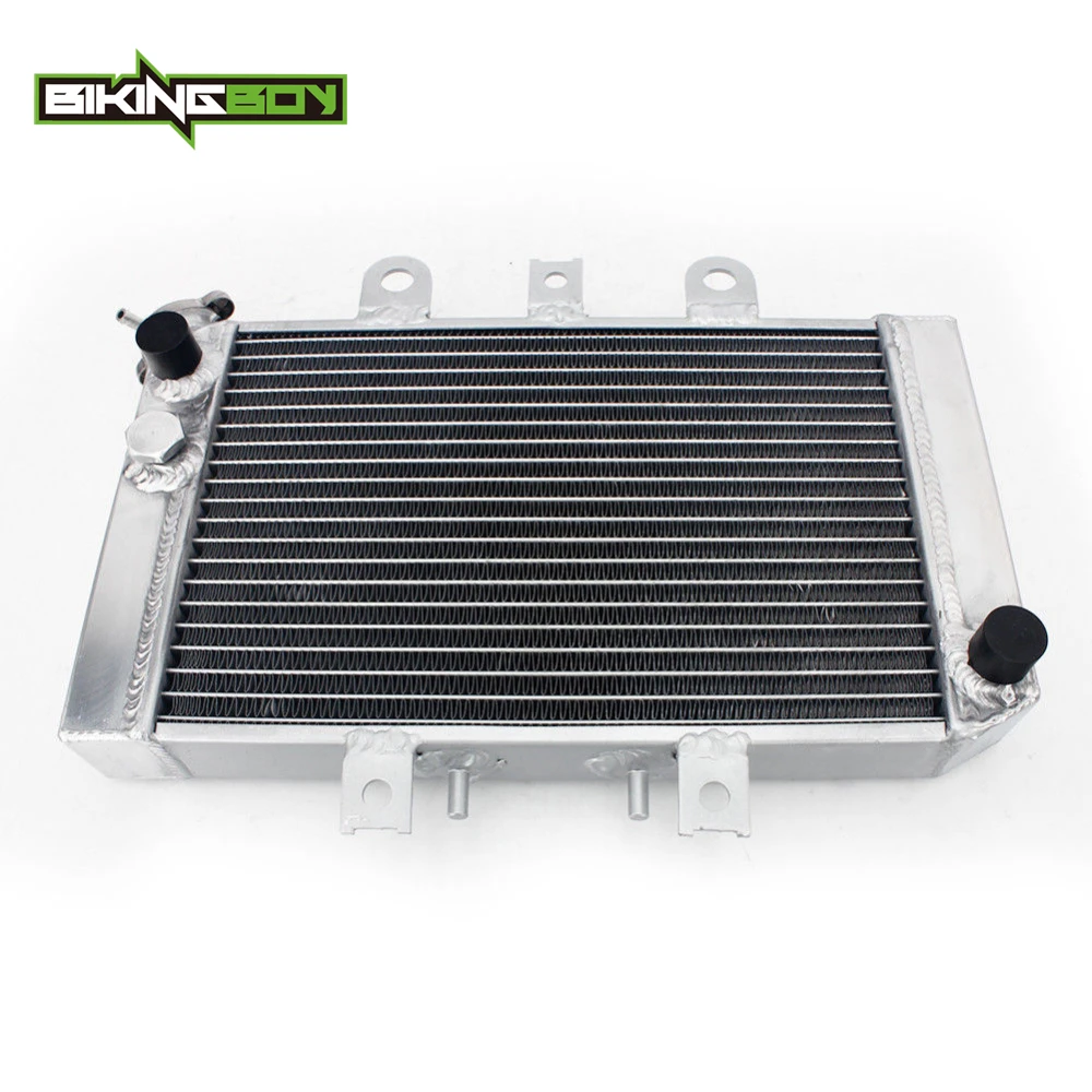 BIKINGBOY Engine Radiator for Polaris Polished ATV Water Cooling