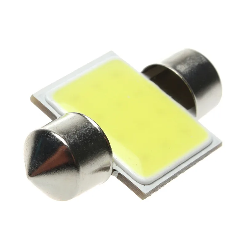 

2pcs 31mm COB LED Bulb T10 6W Car Dome Light Auto Interior Map Roof Reading Lamp DC12V Interior Lights Dome Lamp Bulbs