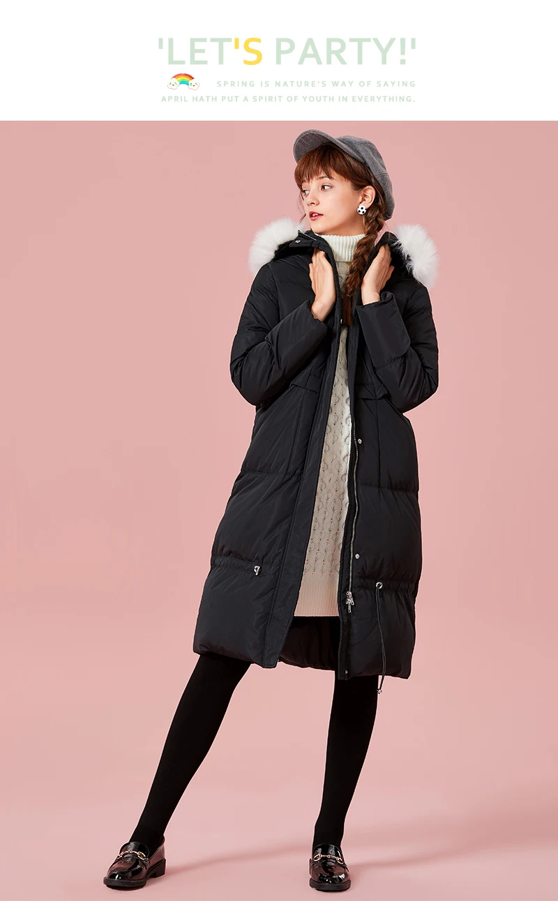 SEMIR, новинка, зимняя куртка, пальто для женщин, пуховик размера плюс XXL, толстая, теплая, длинная, свободная, с капюшоном, зимняя одежда, куртка с хлопковой подкладкой