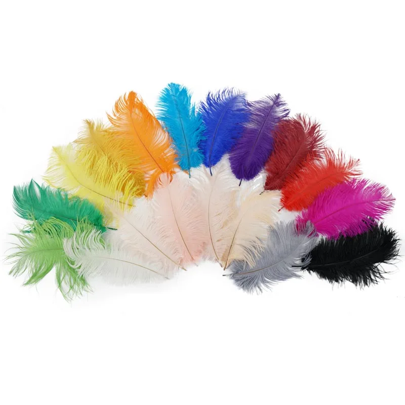 

wholesale 25-30 CM/ 10-12 Inch beautiful Ostrich feather For DIY jewelry