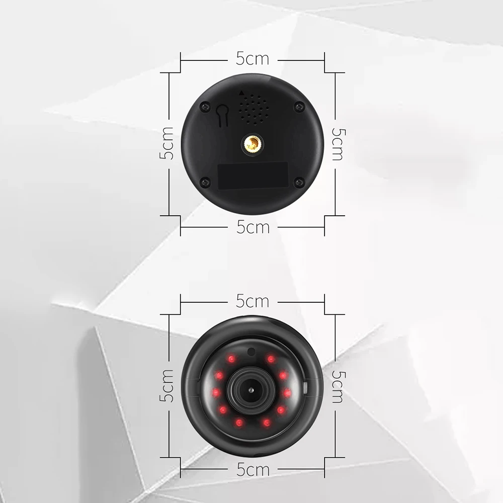 Shuijn 1080P Беспроводной Детский монитор портативный WiFi IP Смарт ночное видение домашний аудио запись спящий просмотр инструменты