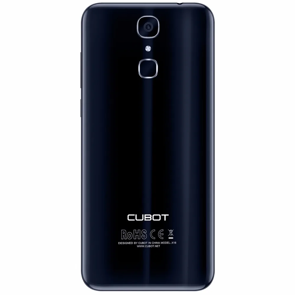 Cubot X18 5.7'' HD+ 18:9 Full Display Android 7.0 4G Smartphone MT6737T Quad-Core 3GB RAM 32GB ROM 16MP Fingerprint Mobile Phone