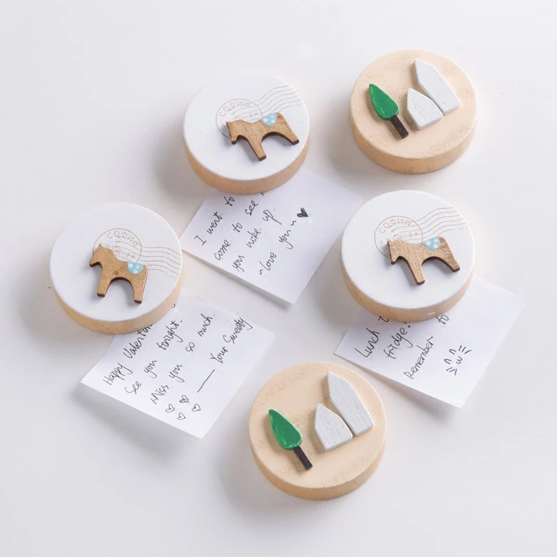 LIYIMENG Wooden Fridge Sticker Beer Bottle Openers Beverage Wrench Jar Openers For Dinner Party Bar Refrigerator Decorative MagnetB11