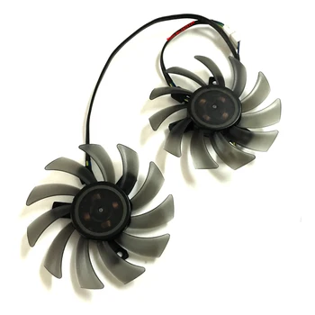 

2PCS/set 75MM 4Pin Graphics Card Fan VGA Cards Cooler For ASUS GTX650TI 660Ti GTX750 GTX760 GTX770 R7260 Video Card Cooling