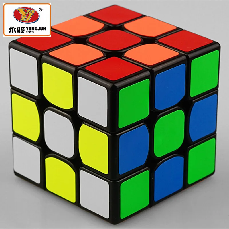 Бренд YongJun магический куб 3x3x3 скоростные кубики с быстрым вращением головоломка
