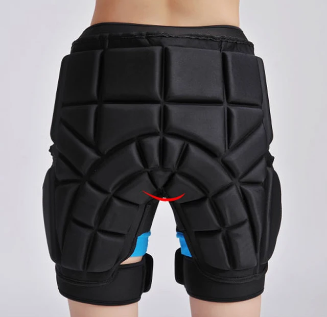 Profession ski skiing skate skating thicken hip ass butt buttock pad