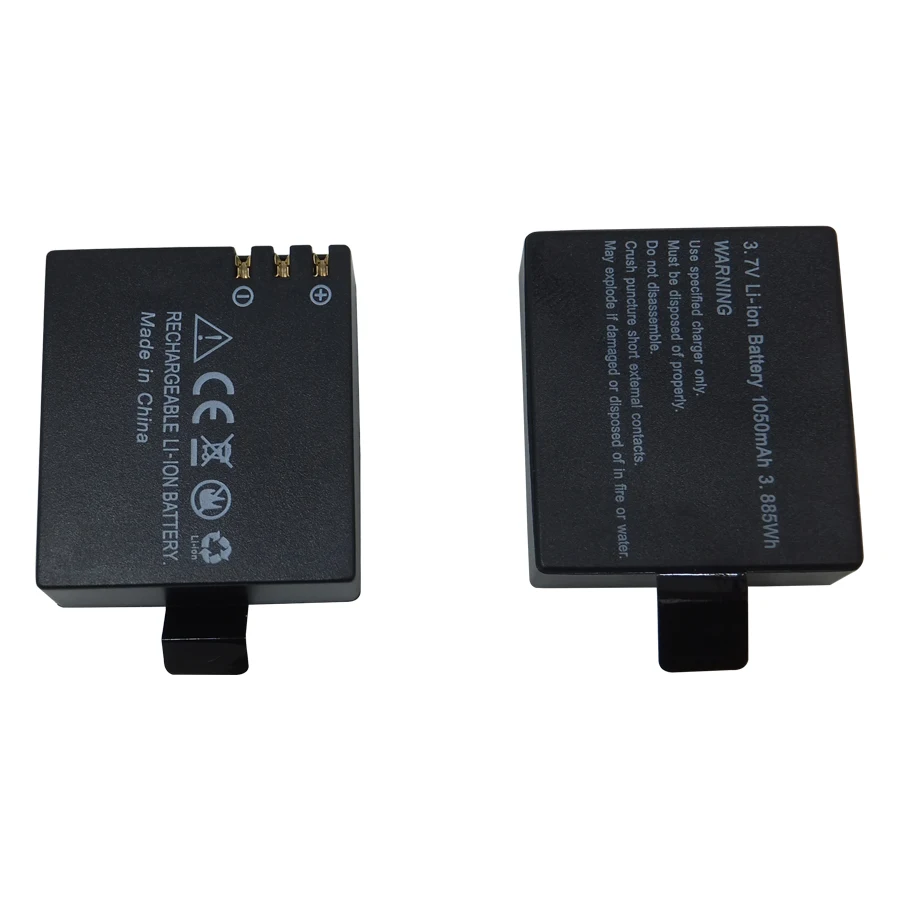 Digital Batteries action camera battery 1050mAh capacity for Eken Eken