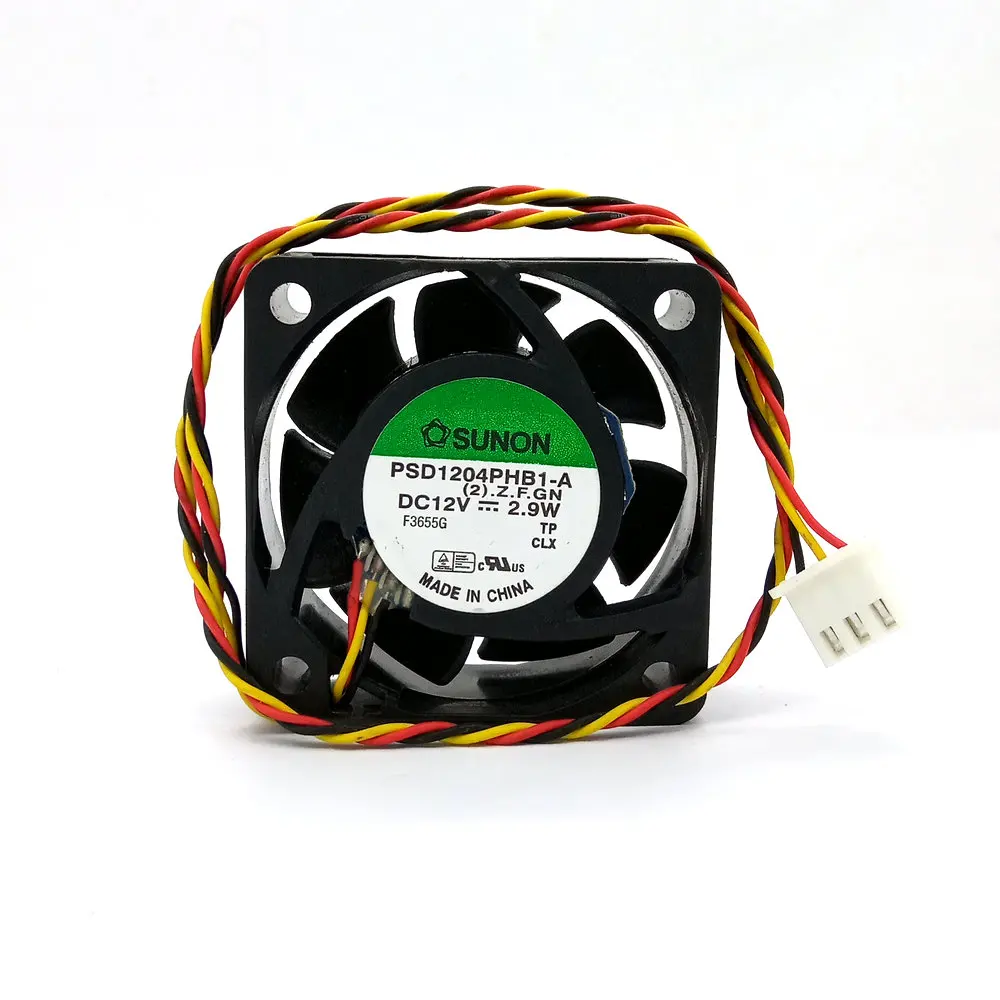 

Original SUNON PSD1204PHB1-A DC12V 2.9W 40*40*15MM 2.9W 12V cooling fan