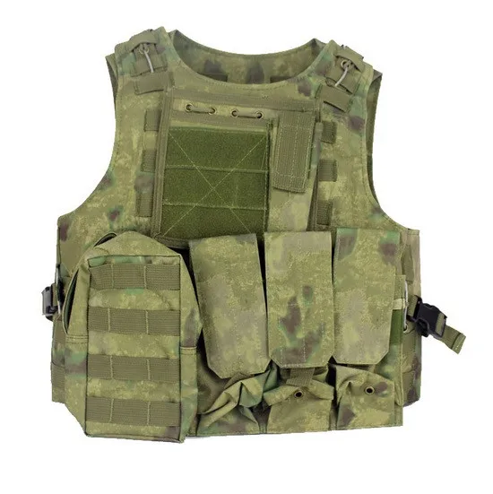Military Tactical Vest Assault Airsoft SAPI Plate carrier Multicam Army Molle Mag Ammo Chest Rig Paintball Body Armor Harness