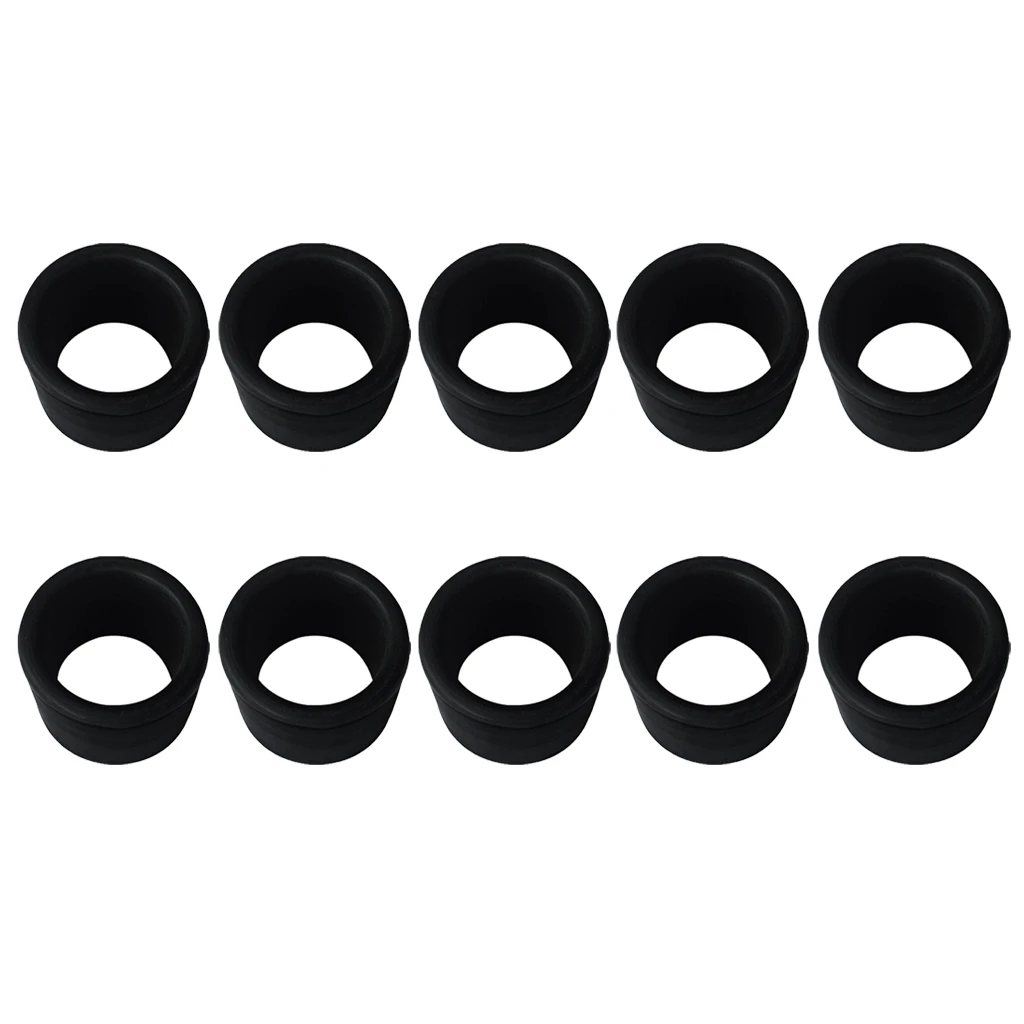 

10Pcs 50.8mm 2' Fishing Rod Holder Tube Rubber Insert Protector Replacement Fishing Tools Rod Holder Inserts Fishing Tools
