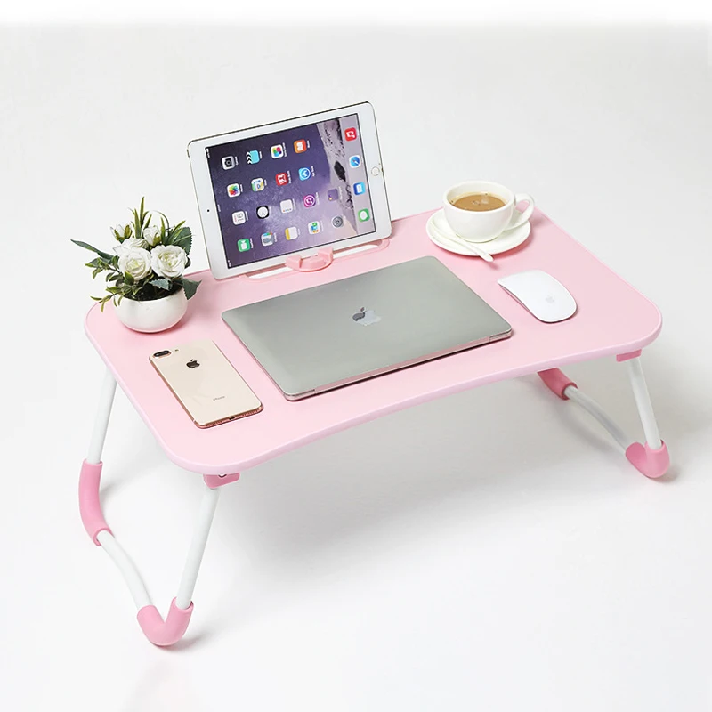 Portable Mobile Laptop Standing Desk For Bed Sofa Laptop Folding Table Notebook Desk Lazy Multi-fun