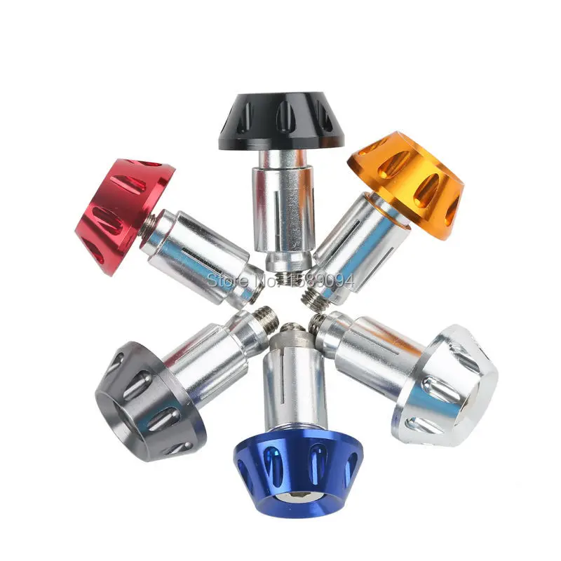 

7/8" 22mm CNC Motorcycle Bar End Plugs Motorcycle Grips Handlebar Caps Slider Aluminum For Honda Suzuki Yamaha KTM Pit Dirt Bike