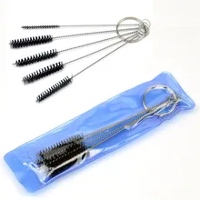 Инструменты для чистки татуировки 1 комплект Наконечник иглы для татуажа из нержавеющей стали кисти 5 шт./компл. Трубная машина наконечник для захвата