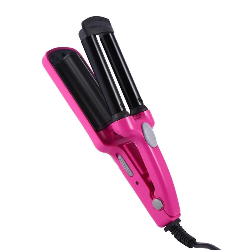 

Mini Hair Iron Curler with Ceramic Coating Brush Rechargeable Hair Styling Tools @ME88