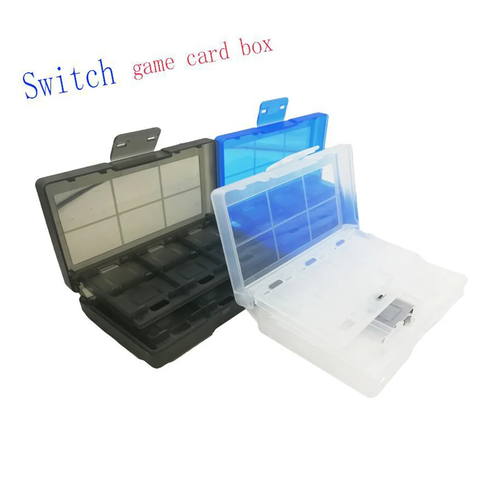

TF Card Storage Box Case Switch 24 In 1 Game Holder Durable Dustproof Protection TB Sale