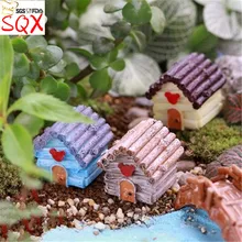 Красивый маленький дом 3D силиконовая форма сахарное ремесло антипригарное украшение торта помадка инструменты формы шоколада SQ1634