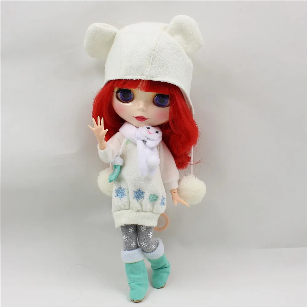 Neo Blythe Doll lub caij ntuj no khaub ncaws teeb 1