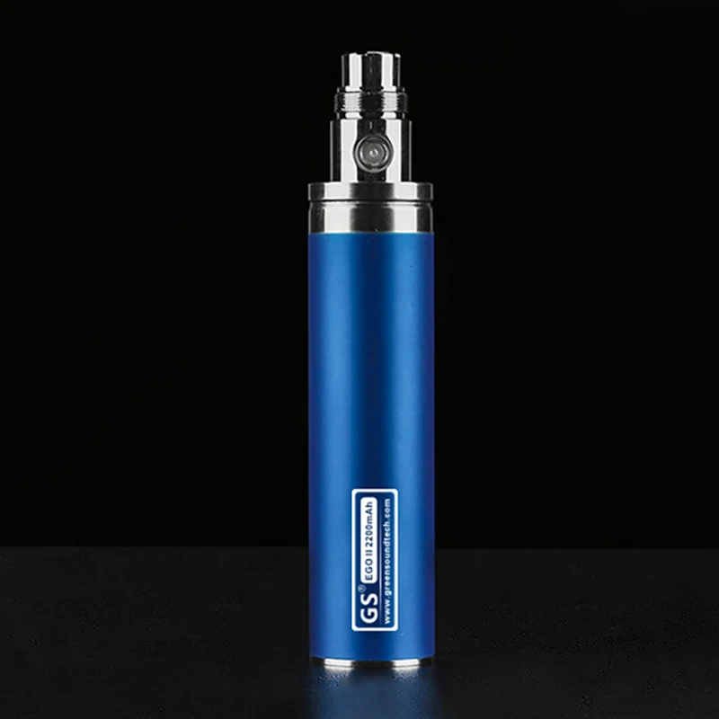 Оригинальная GS Батарея eGo II 2200mAh Новая версия электронная сигарета испаритель для