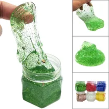 Мягкость фруктов слизь пушистый пенопласт Новинка Глаза Мягкий ароматический Кристалл Волшебный Пластилин Слим снятие стресса осадка свет грязи MA19f