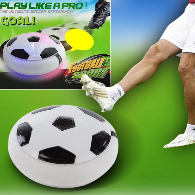 Funny Air Power Soccer Disc Multi surface Hovering Gliding Toy Indoor