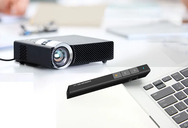 Wireless Presenter Laser Pointer Projection Pen 2.4GHz Powerpoint PPT USB Presentation Slides Remote Control Flip Pen