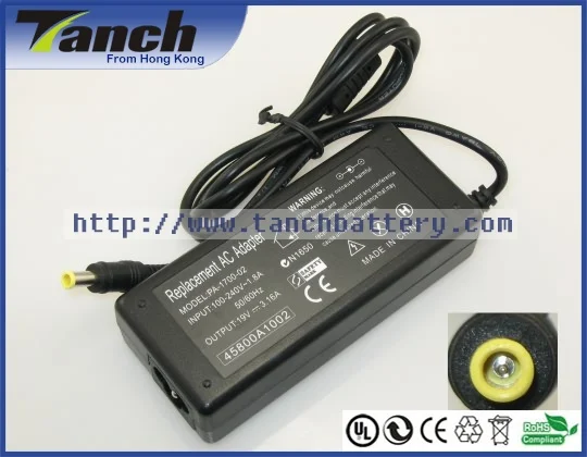 

Replacement SAMSUNG laptop ac adapters for ADP-60ZH X1 R620 PA-1900-08 NP700Z5C Q1U BA44-00215A NP300V3A R462 X11 19V 60W