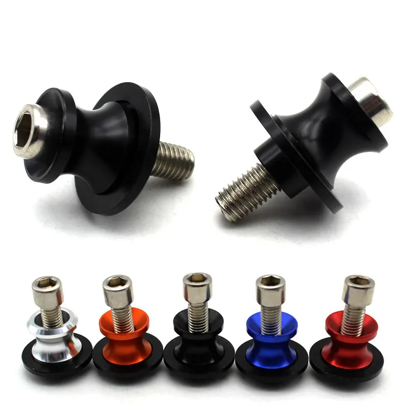 Nuoxintr High-quality aluminum motorcycle CNC bracket Bolt fixed 10mm screw slider for KAWASAKI ER6N Z750 Z750R Z250 Z1000