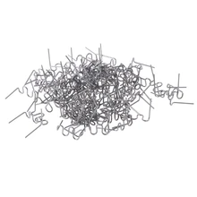 100 шт./компл. нарезанные 0,8 мм волна плоские скобы для горячего степлера для Пластик степлер ремонт сварщик