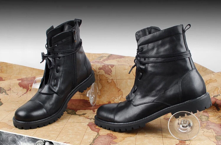 black casual boots mens