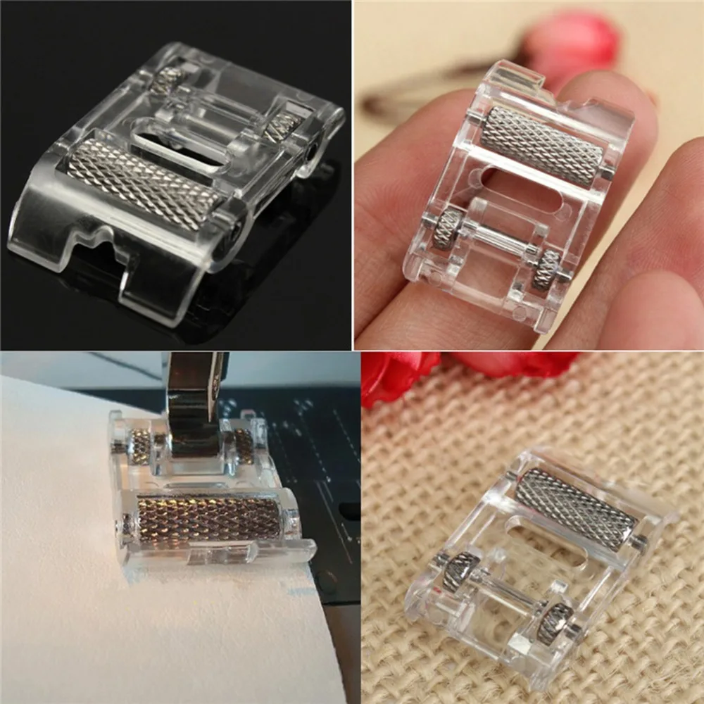 

1PC eather Roller Foot Sew Machine Accessories Domestic Sewing Machine Parts Press Foot Presser Wholesale