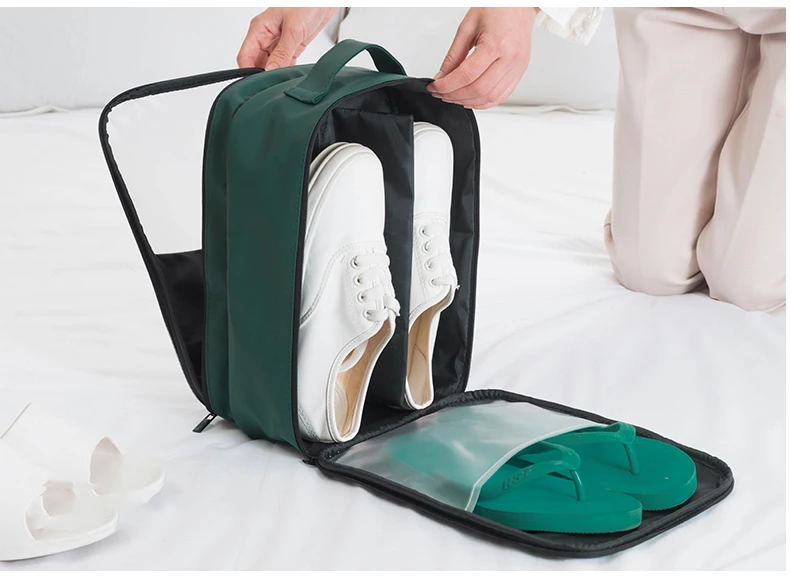 Модная водонепроницаемая обувь из искусственной кожи сумка для хранения дорожная сумка переносная сумка-тоут обувь Органайзер сумка для путешествий аксессуары