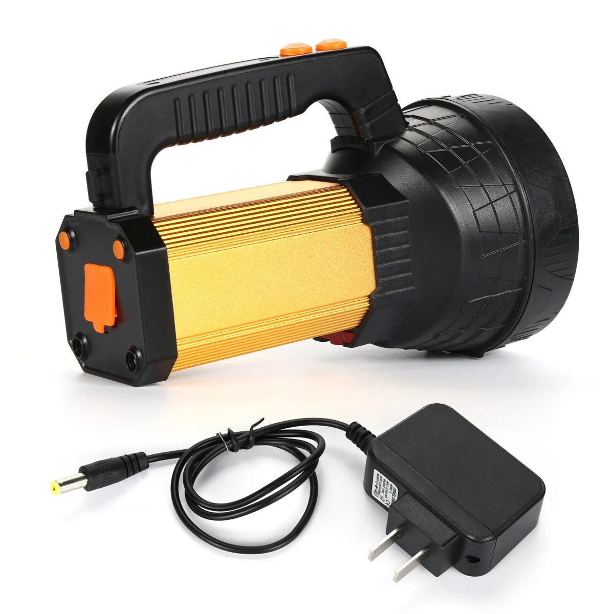 Best Bright Searchlight Handheld Portable Spotlight LED Rechargeable Flashlight USB Camping Fishing Barbecue High-low-flash #EX 10 Best Bright Searchlight Handheld Portable Spotlight LED Rechargeable Flashlight USB Camping Fishing Barbecue High-low-flash #EX 10