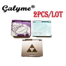 2 шт./партия, три модели, ограниченная серия, полный корпус, замена корпуса, подходит для GameboyGB Advance SP для игры SP, игровой консоли, чехол