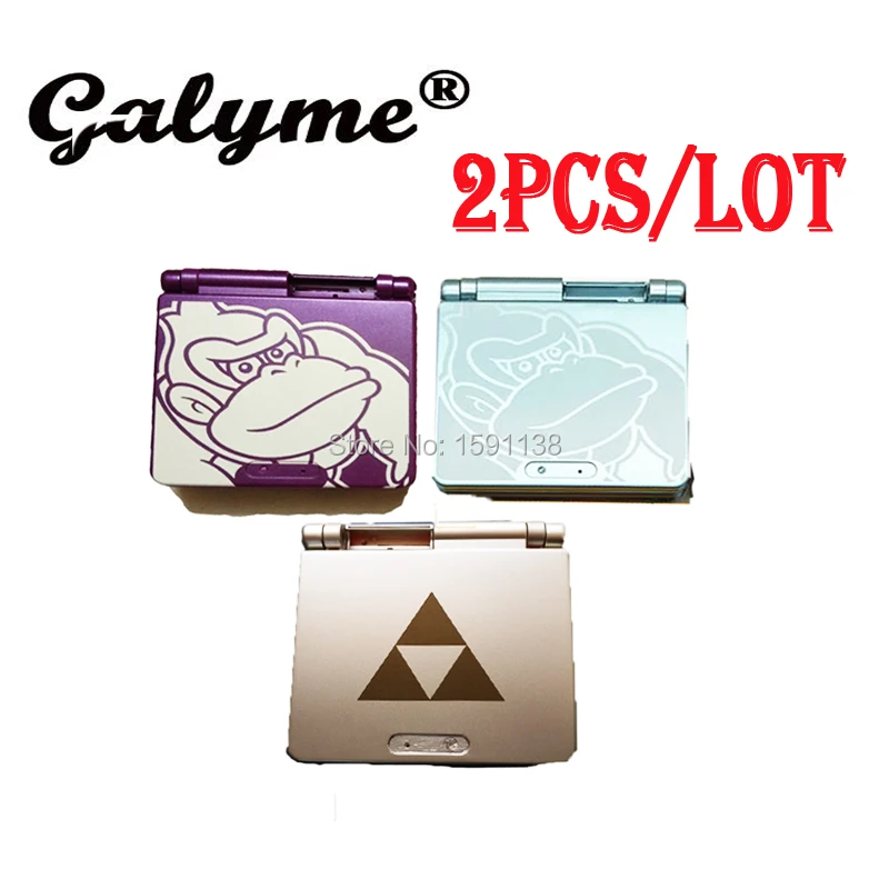 2pcs/lot Three Model Limited Edition Full Housing Shell Replacement Fit GameboyGB Advance SP for Game Console Cover Case | Электроника