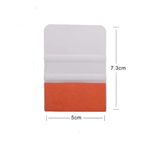 FOSHIO белая виниловая автомобильная пленка wrap скребок с царапинами замша фетр край окно оттенок инструмент скребок для льда инструменты для очистки автомобиля