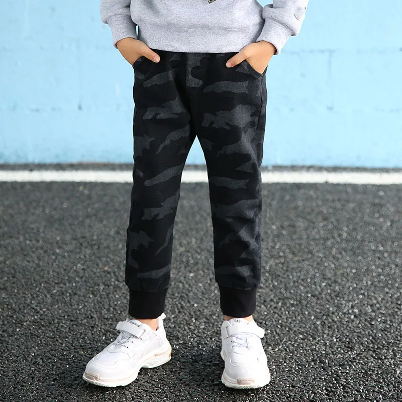 camouflage little big boys sports pants for kids trousers clothing boy
