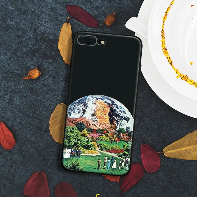 

Amazing Trippy Universe Earth Tpu Soft Silicone Phone Case Cover Shell For Apple IPhone 5 5s SE 6 6s 7 8 Plus X 10