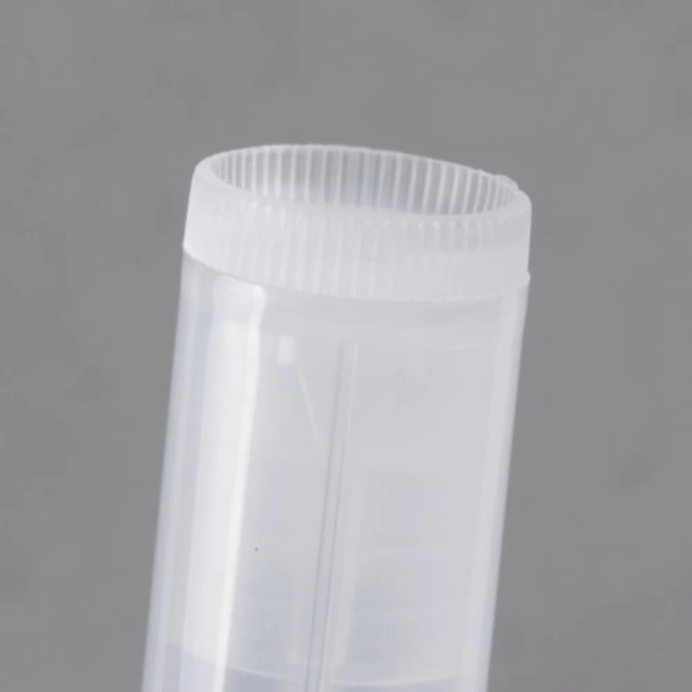 

50pcs Transparent/White Clear Empty DIY Lip Balm Tubes Containers ---MS