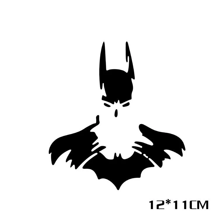 Классический Бэтмен рисунок наклейка s Декор путешествия багаж наклейки стили бампер, стену автомобильные виниловые наклейки окна мотоцикл(12*11 см