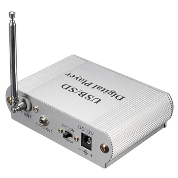 

Mini Car Car USB Digital LED SD Audio Amplifier Amplifier MP3 Decoder SD / MMC Card U Stick FM Radio Player Remote