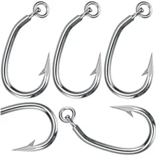 Albacore Акула рыба крючок из нержавеющей стали сплав специально для океанской рыбалки