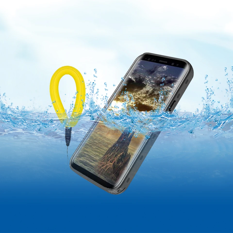 Для samsung s8 S9 S9Plus IP68 SwimWaterproof случае открытый противоударный для Примечание 8 плюс s9