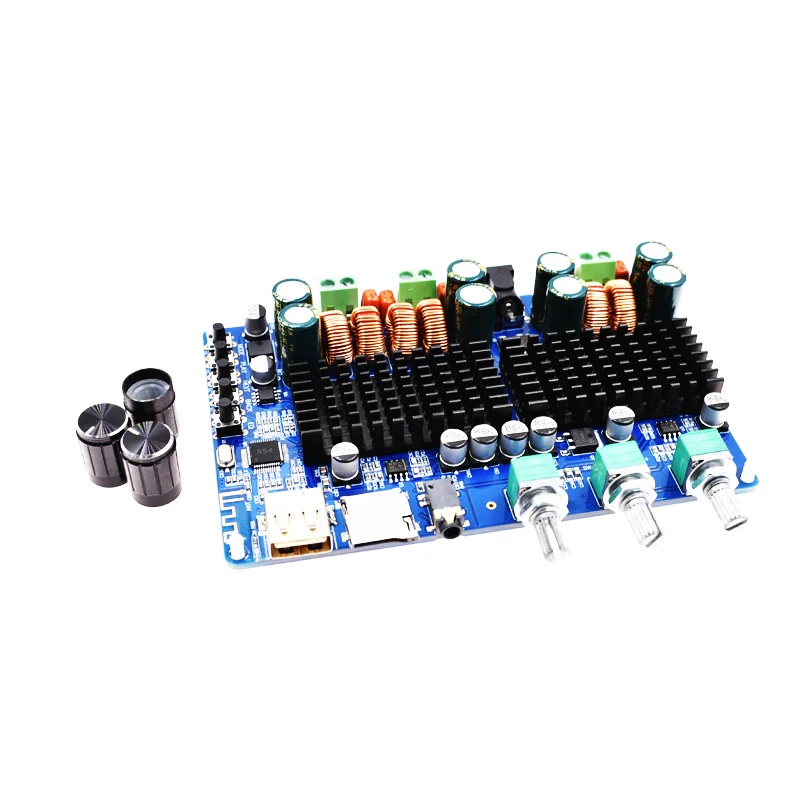 TPA3116 2x50 Вт + 100 2 1 канальный Bluetooth цифровой Сабвуфер Усилитель мощности