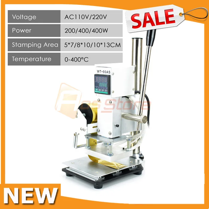 Foliedruk Machine Handleiding Bronzing Machine Voor Pvc Card Leer En