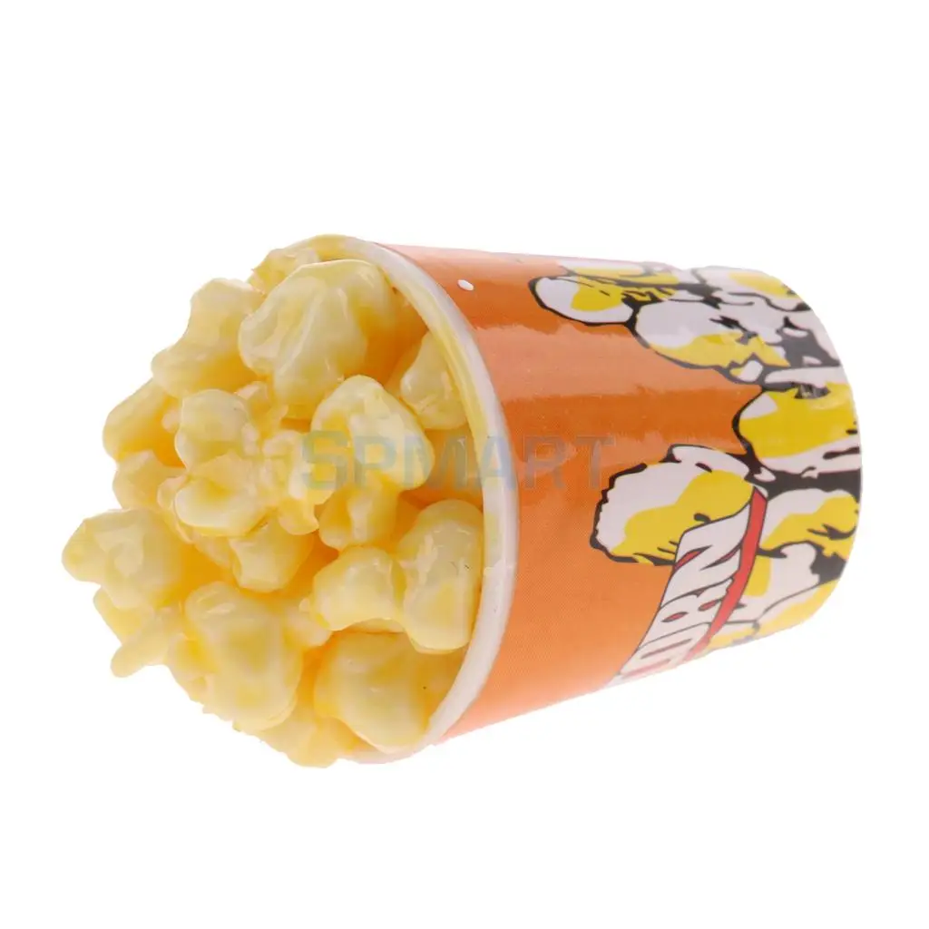 1/6 Scale Snack Food Popcorn Bucket Dollhouse Miniature Action Figure Dolls Accessories