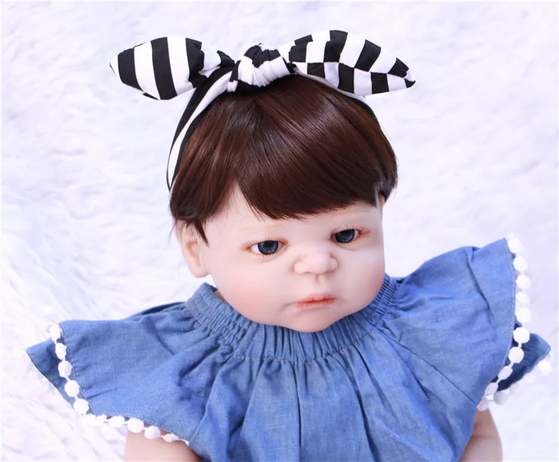 Bebes кукла-реборн 57 см, силиконовая кукла для всего тела, кукла-реборн для маленькой девочки, Игрушки для ванны, реалистичные, для новорожденных, Принцесса Виктория, Bonecas Menina